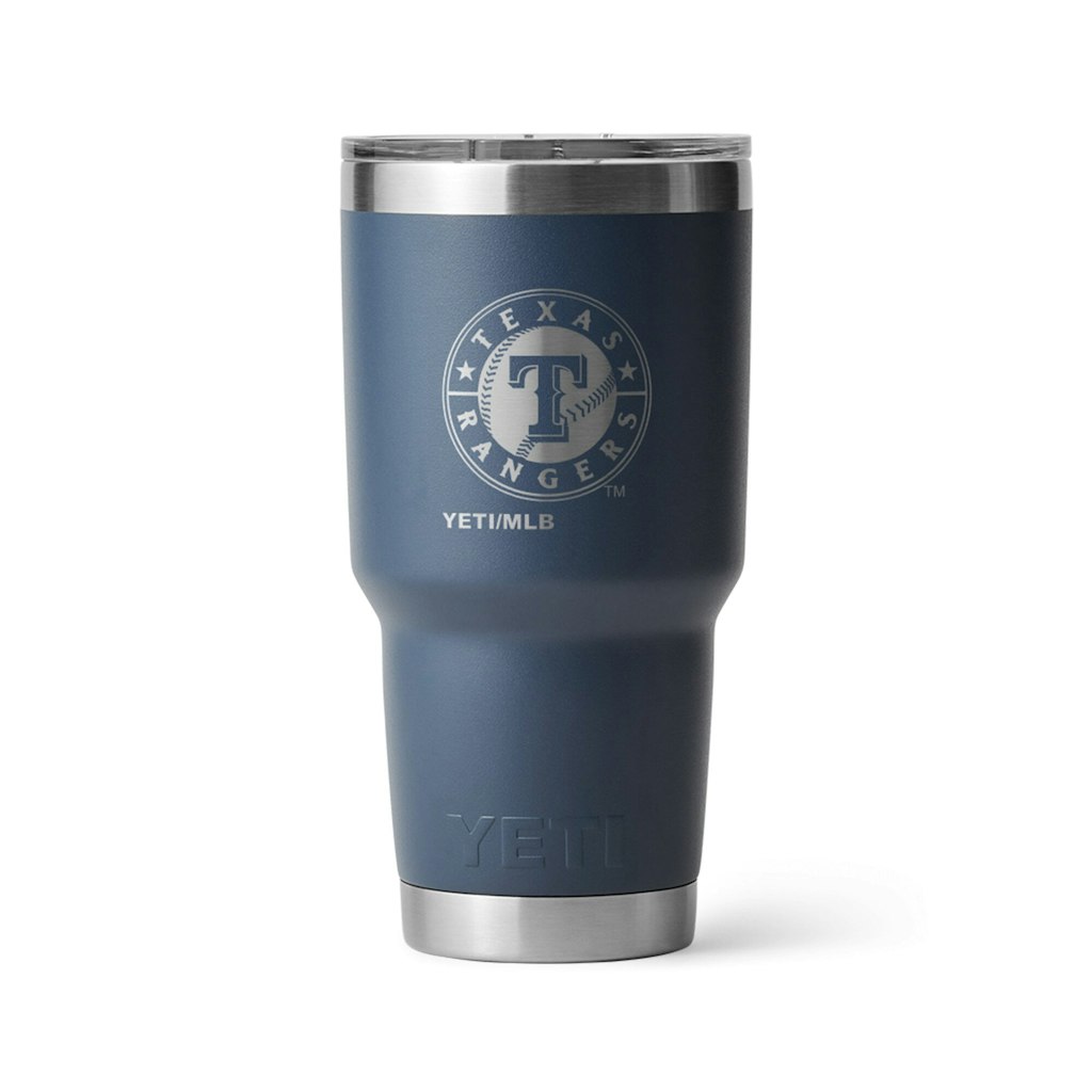 Yeti Texas Rangers 30oz Rambler Tumbler: $55 Yeti Texas Rangers 30oz Rambler Tumbler: $55