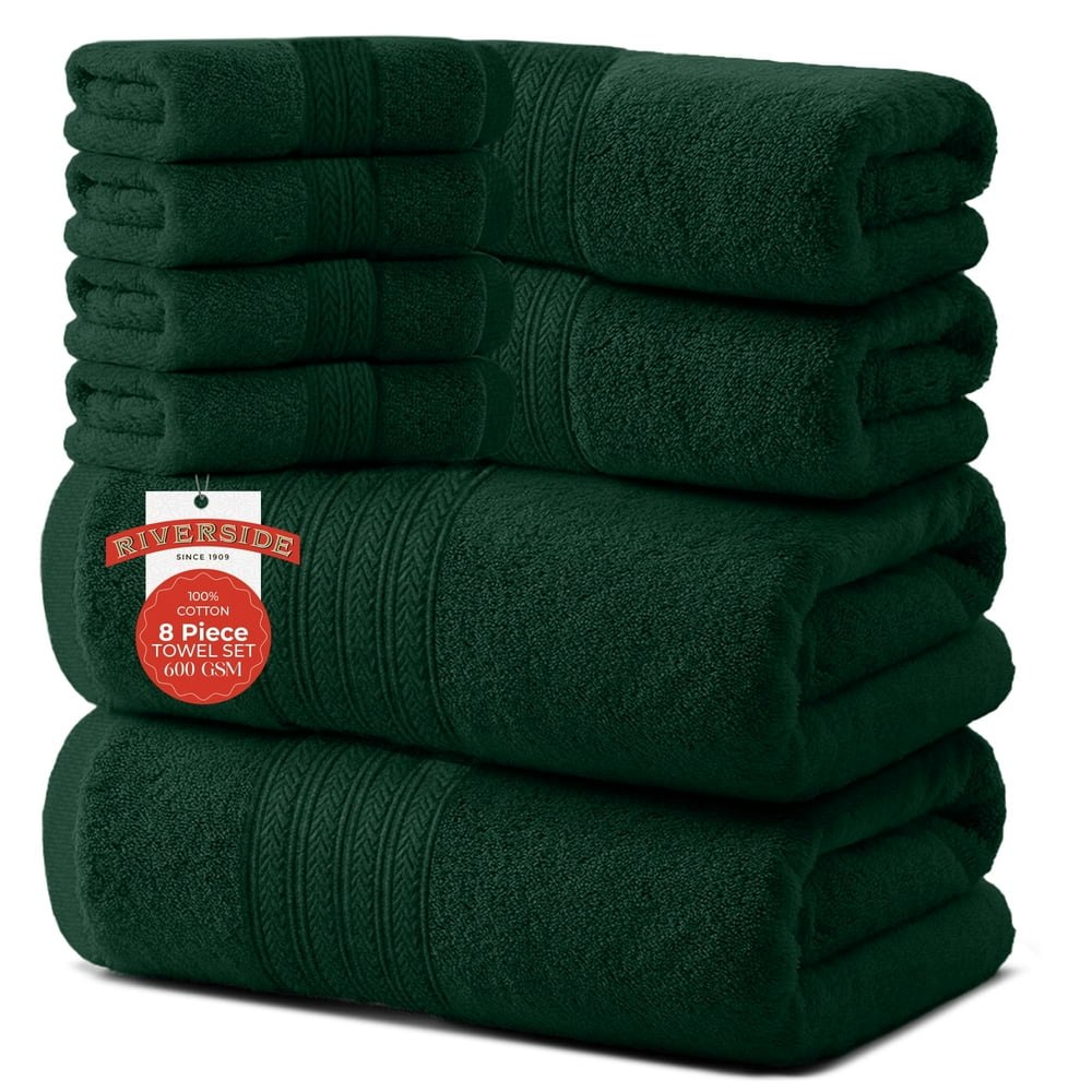 Riverside 8-Piece Cotton Towel Set: $27.54 Riverside 8-Piece Cotton Towel Set: $27.54