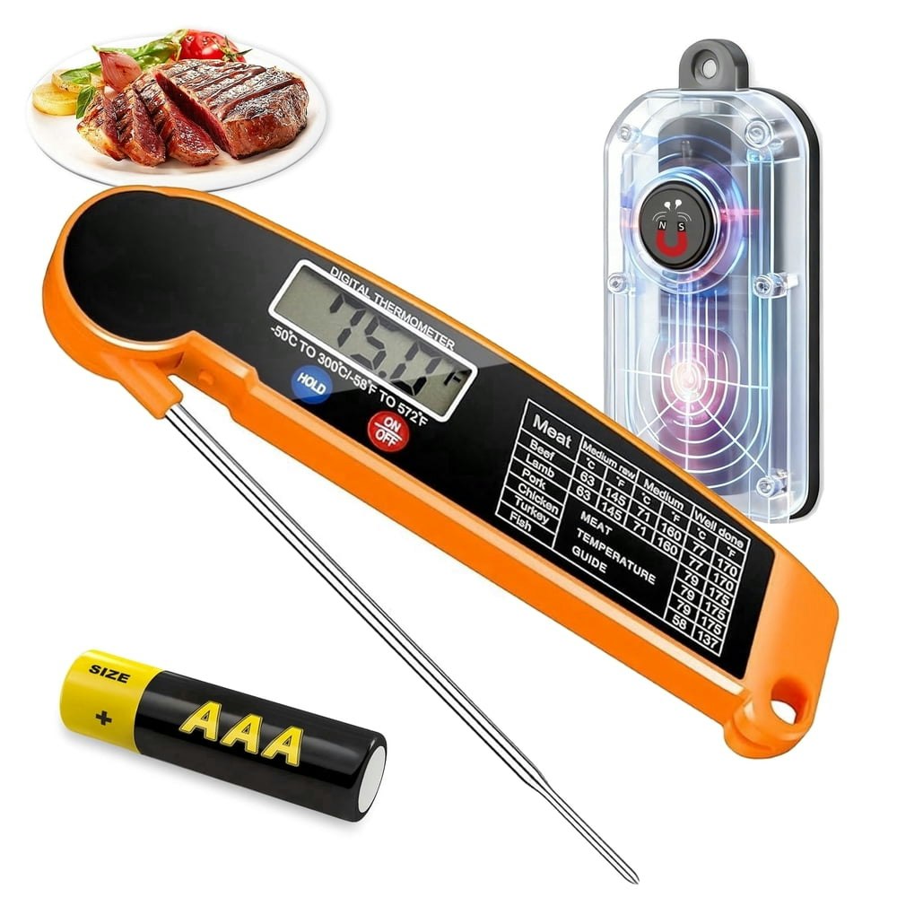 Skdwakiz Digital Instant-Read Meat Thermometer: $10.89 Skdwakiz Digital Instant-Read Meat Thermometer: $10.89