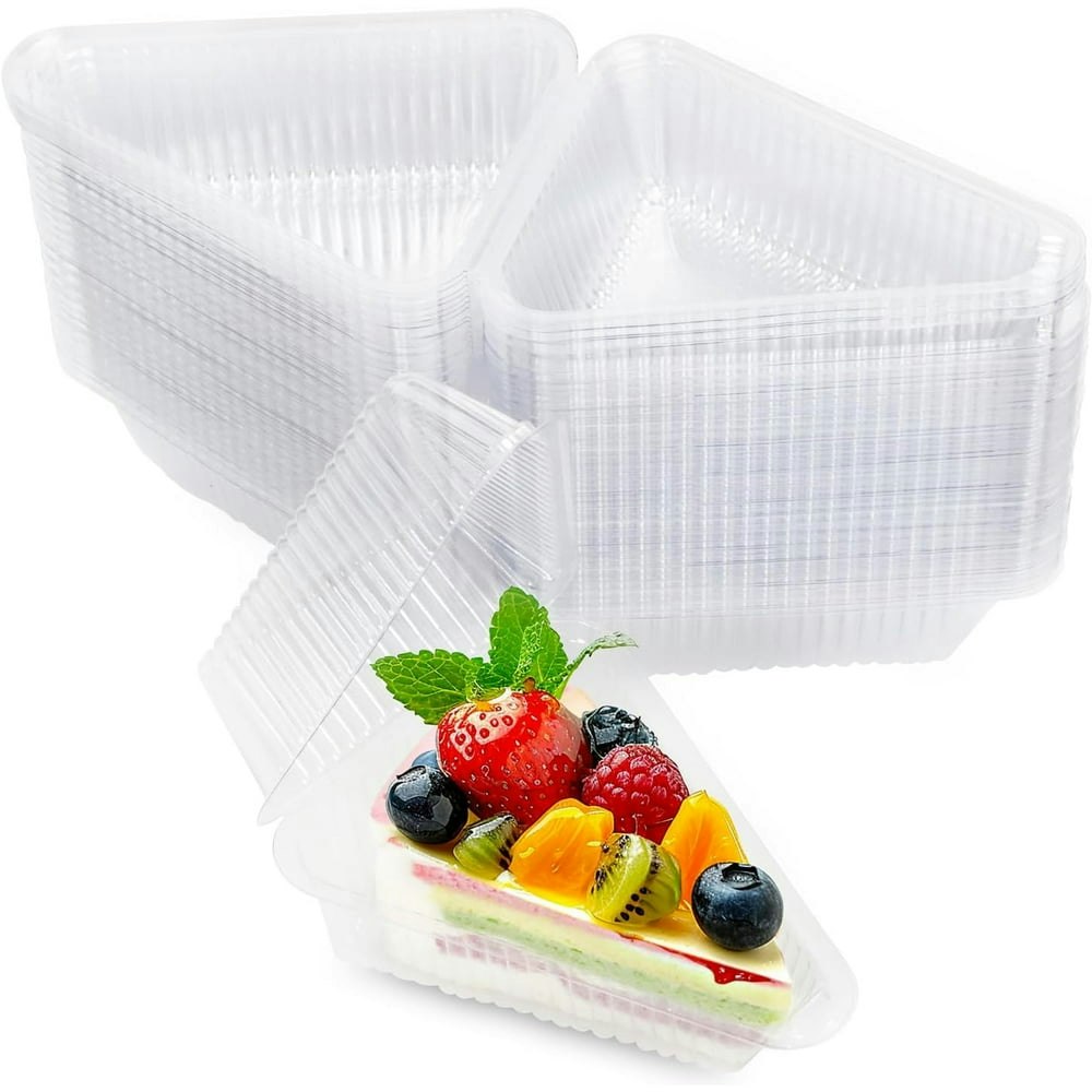 Mekbok 4.4-Inch Individual Cake Slice Boxes 200-Pack: $12.59