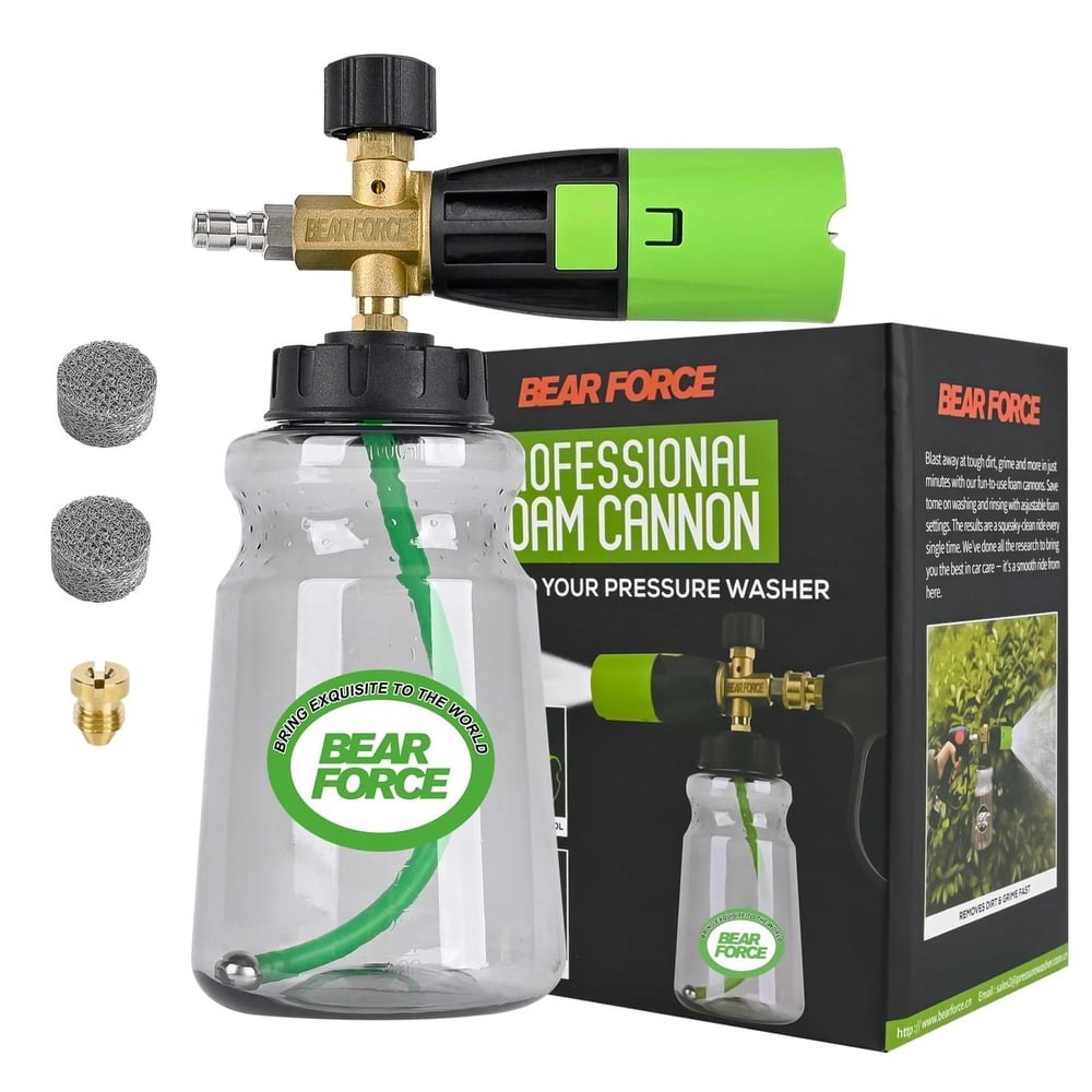 BearForce 32oz Brass Pressure Washer Foam Cannon: $26.90 BearForce 32oz Brass Pressure Washer Foam Cannon: $26.90