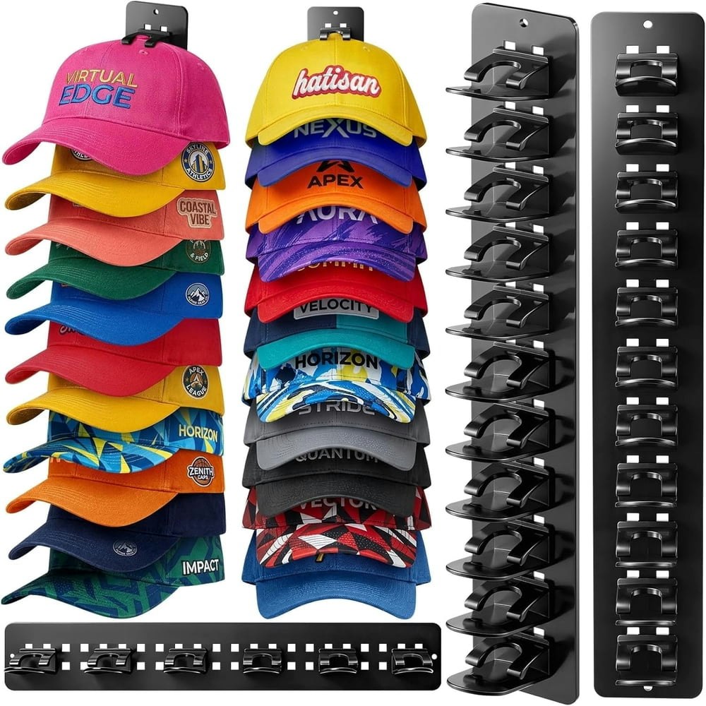 Livhil Hat Organizer for Baseball Caps 2-Pack: $13.09 Livhil Hat Organizer for Baseball Caps 2-Pack: $13.09