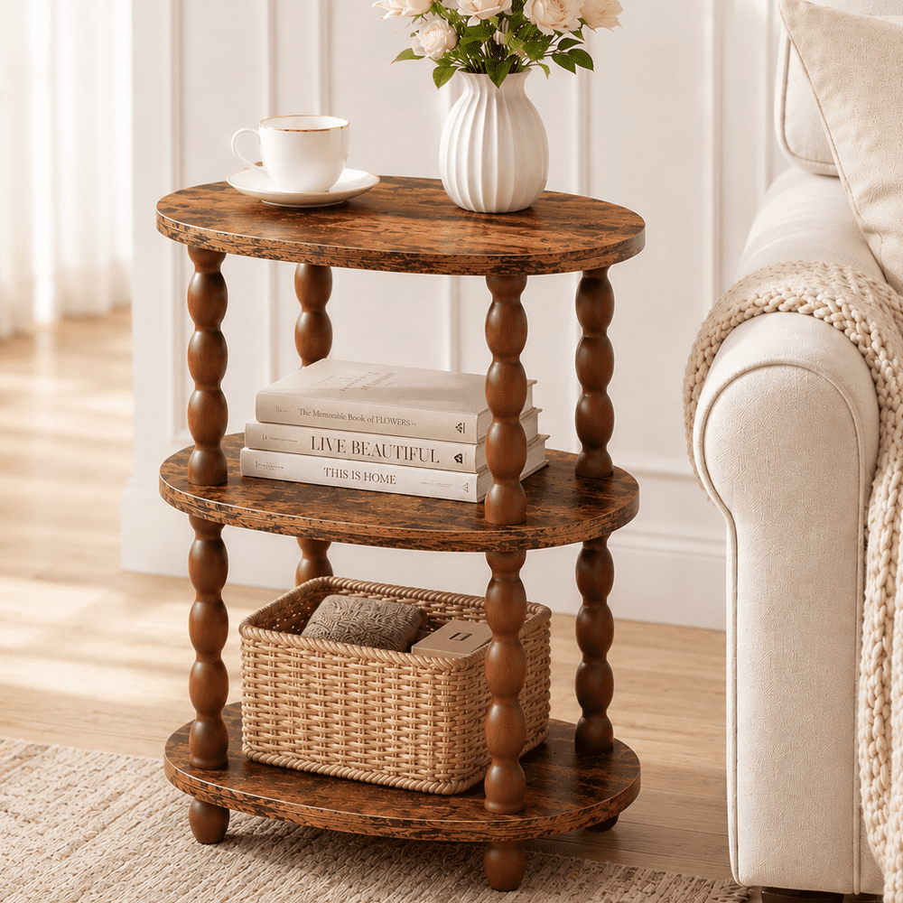 Mehoom 3-Tier Side Table: $37.04