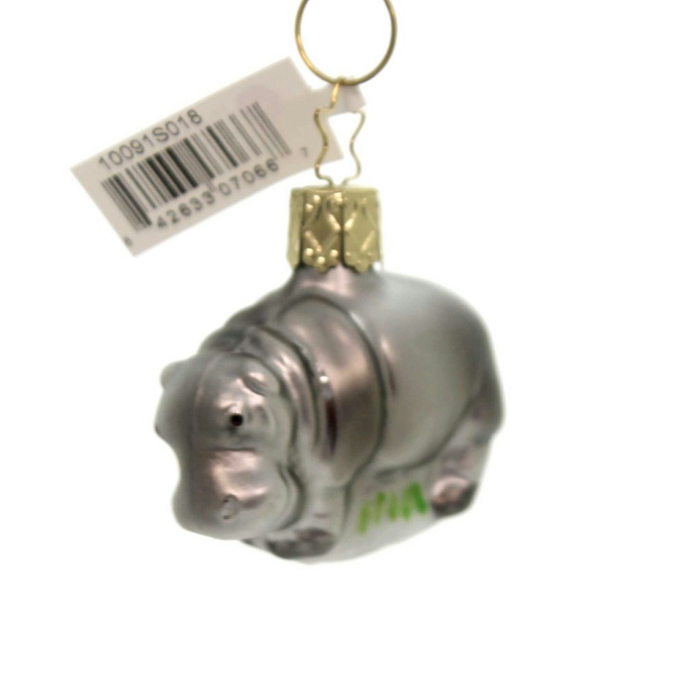 Inge Glas Happy Hippo Glass Ornament: $24.75 Inge Glas Happy Hippo Glass Ornament: $24.75