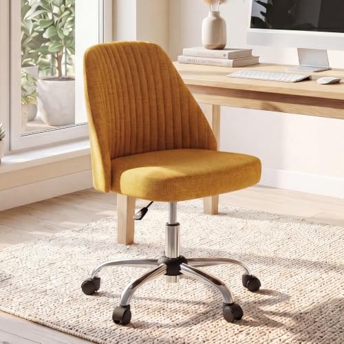 Dumos Armless Office Desk Chair: $40.28