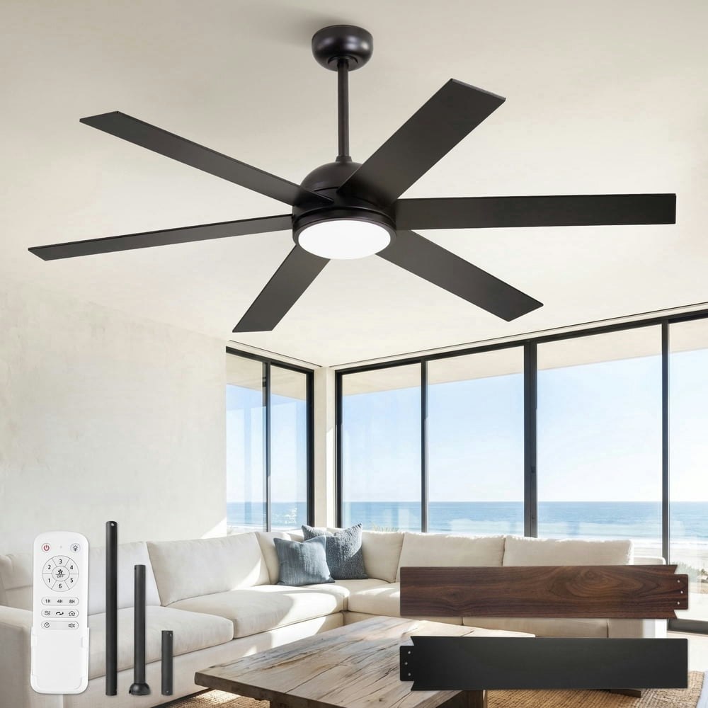 Lokivas 58-Inch Ceiling Fan with LED Light and Remote: $89.98 Lokivas 58-Inch Ceiling Fan with LED Light and Remote: $89.98