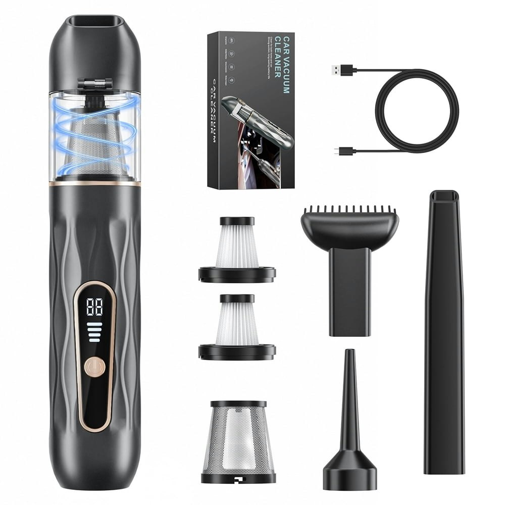 Askmuse 20,000Pa Cordless Handheld Car Vacuum: $30.99