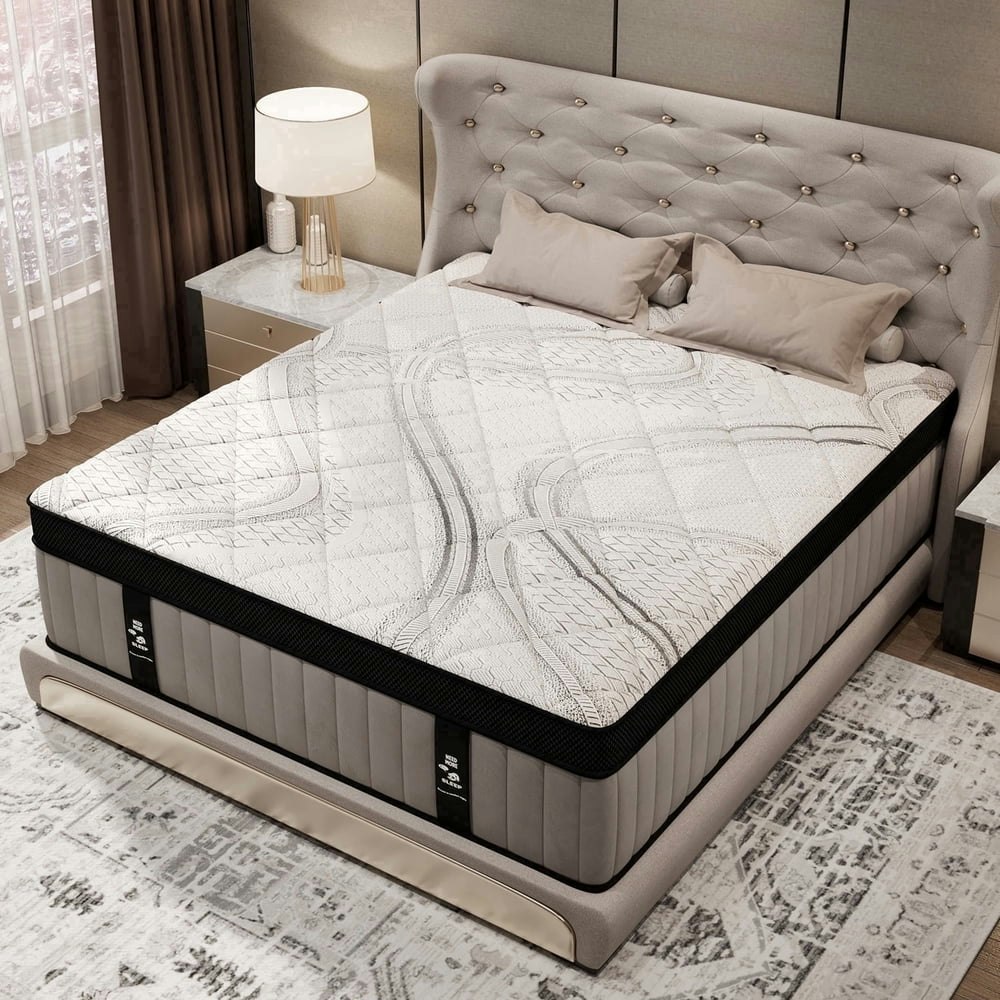 14-Inch Queen Hybrid Gel Memory Foam Innerspring Mattress: $215