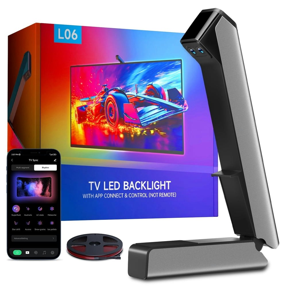 11.5ft LED TV Backlight with Screen Sync: $39.89