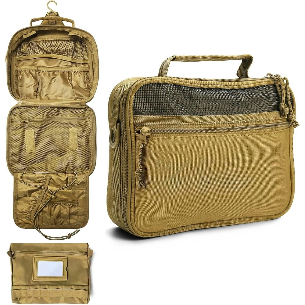 Men's Hanging Travel Toiletry Bag: $17.60