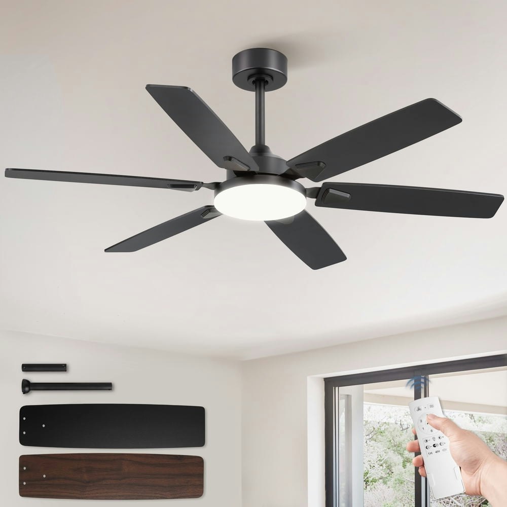 Lokivas 52-inch Ceiling Fan with Light and Remote: $68.99