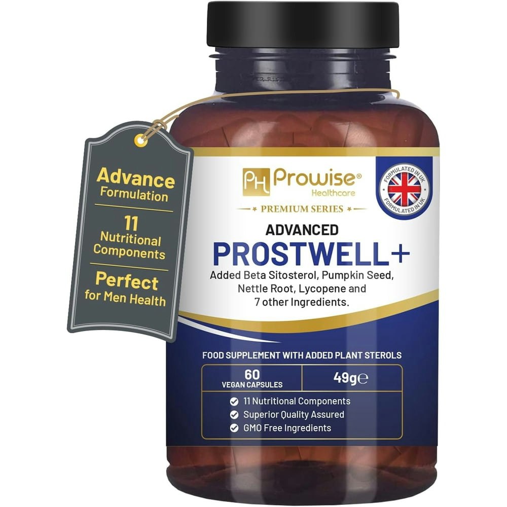 Prowise Prostwell Plus Prostate Supplement 60-Capsule Bottle: $31.99