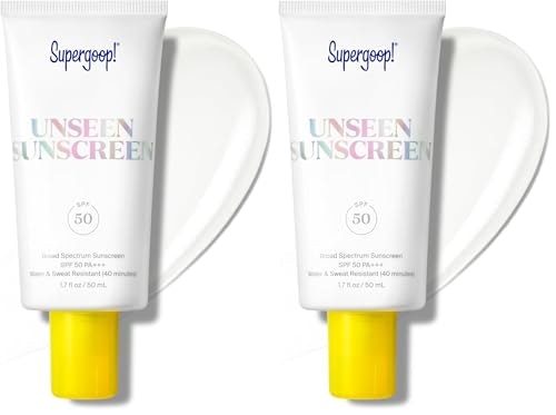 Supergoop! Unseen Sunscreen SPF 50 1.7-oz. 2-Pack: $38