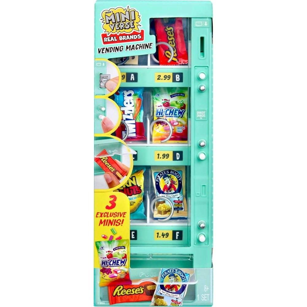 Miniverse Real Brands Vending Machine Playset: $34.99 Miniverse Real Brands Vending Machine Playset: $34.99