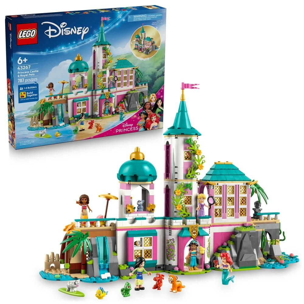 LEGO Disney Princess Castle and Royal Pets Building Set 43267: $99.99 LEGO Disney Princess Castle and Royal Pets Building Set 43267: $99.99