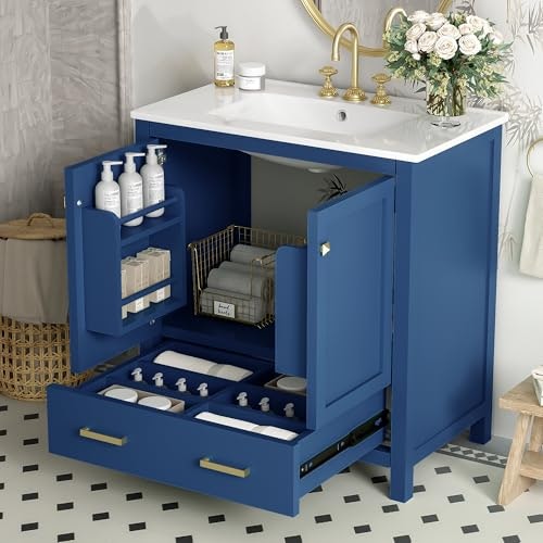 30-Inch Freestanding Bathroom Vanity and Sink Set: $299.99 30-Inch Freestanding Bathroom Vanity and Sink Set: $299.99