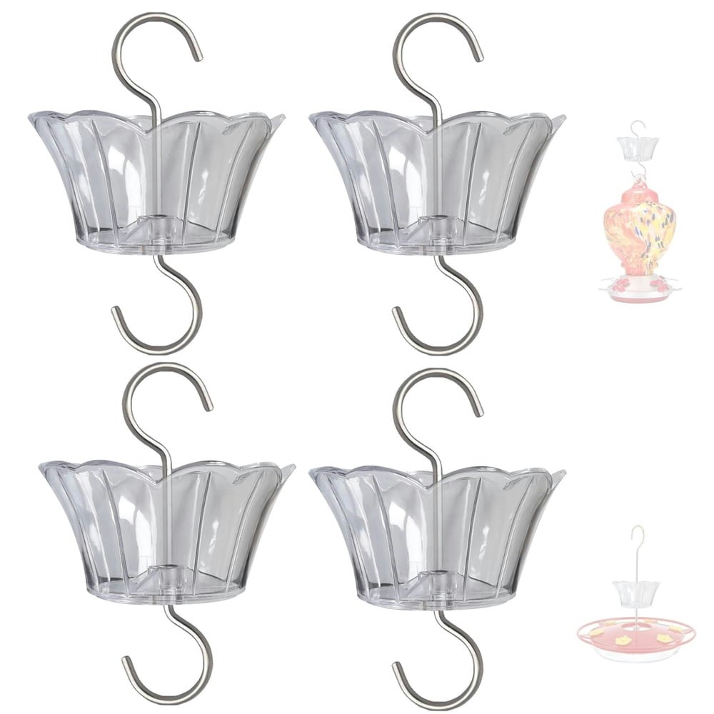 Hummingbird Feeder Ant Moat 3-oz. 4-Pack: $9.49