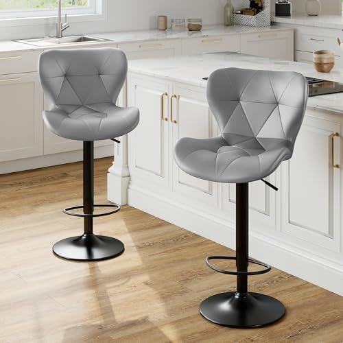 Sweetcrispy Swivel Adjustable Bar Stools 2-Pack: $80.99 Sweetcrispy Swivel Adjustable Bar Stools 2-Pack: $80.99