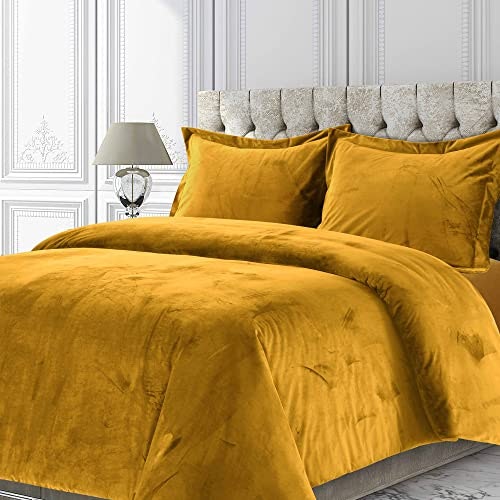 Tribeca Living Venice Queen Velvet Duvet Cover Set: $35.49 Tribeca Living Venice Queen Velvet Duvet Cover Set: $35.49