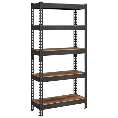 Songmics 5-Tier Adjustable Storage Shelves: $48.99 Songmics 5-Tier Adjustable Storage Shelves: $48.99