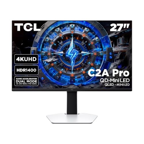 TCL Pro Series 27" 4K HDR IPS Mini LED FreeSync Monitor: $799.99