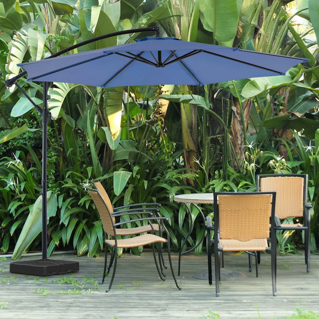 JHK 10-Foot Cantilever Hanging Patio Umbrella: $43.65