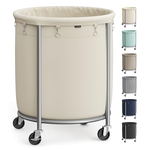 Songmics 190L Rolling Laundry Basket with Steel Frame: $39.99 Songmics 190L Rolling Laundry Basket with Steel Frame: $39.99