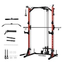 Mikolo Compact 7-in-1 Smith Machine Cable Crossover Squat Rack for $340 + free shipping