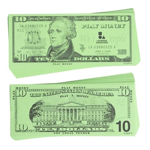Learning Advantage $10 Play Bills 100-Pack: $4.24 Learning Advantage $10 Play Bills 100-Pack: $4.24