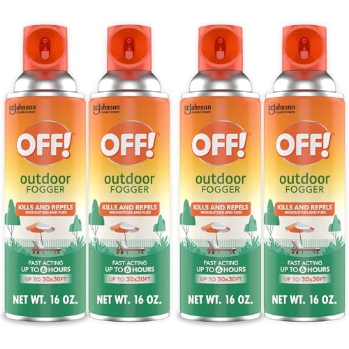 Off! Outdoor Insect and Mosquito Repellent Fogger 16-oz 4-Pack: $30.76 Off! Outdoor Insect and Mosquito Repellent Fogger 16-oz 4-Pack: $30.76