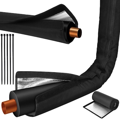 Kanosan 72" x 10.2" Outdoor HVAC Copper Pipe Insulation Cover for $17 + free shipping w/ Prime