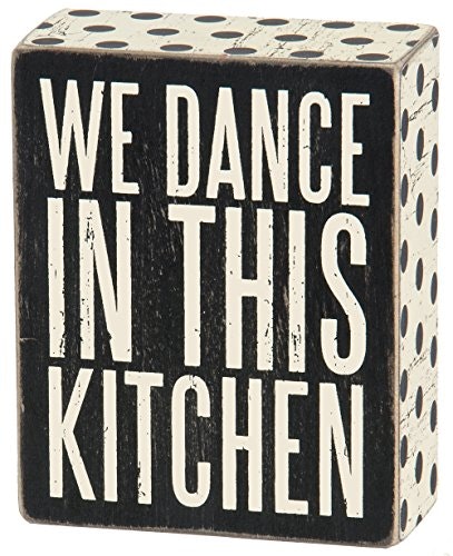 Primitives by Kathy In This Kitchen Box Sign: $4.90 Primitives by Kathy In This Kitchen Box Sign: $4.90