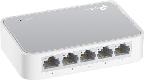 TP-Link 5-Port Fast Ethernet Unmanaged Switch: $6.99