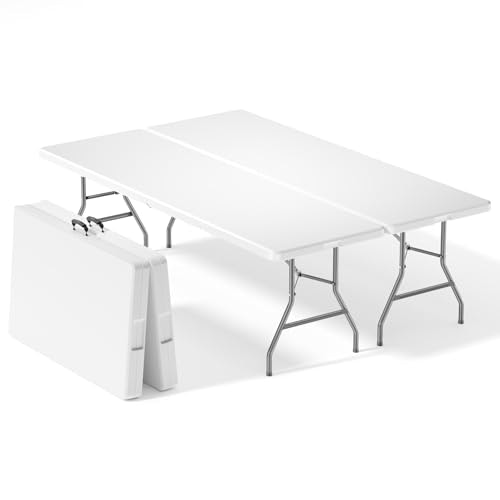 Sweetcrispy 8-Foot Folding Picnic Table 2-Pack: $149.99 Sweetcrispy 8-Foot Folding Picnic Table 2-Pack: $149.99