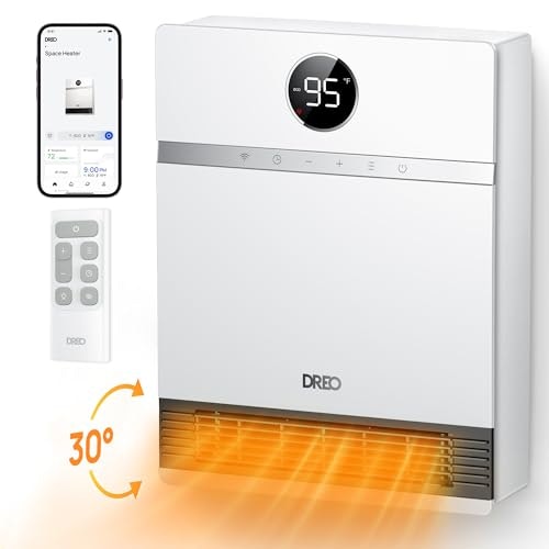 Dreo Smart Electric Wall Heater: $88.99 Dreo Smart Electric Wall Heater: $88.99
