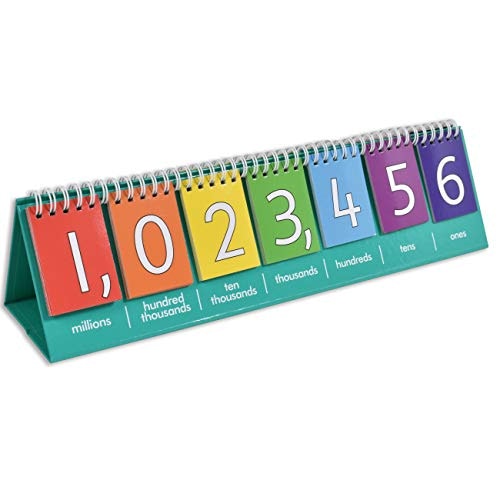 Edxeducation Student Place Value Millions Flip Chart: $8.09