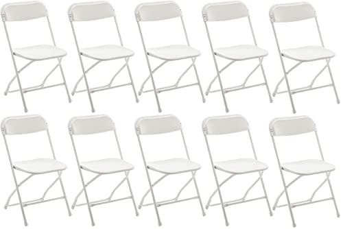 BTEXPERT White Plastic Folding Chair 10-Pack: $140.68 BTEXPERT White Plastic Folding Chair 10-Pack: $140.68