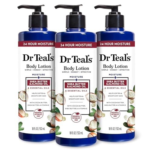 Dr Teal's Shea Butter & Almond Body Lotion 3-Pack: $16.63 Dr Teal's Shea Butter & Almond Body Lotion 3-Pack: $16.63