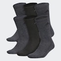 adidas Men's Athletic Cushioned Crew Socks 6-Pack for $13 + free shipping