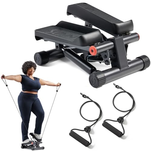 Sunny Health & Fitness Mini Stair Stepper with Resistance Bands: $45.20 Sunny Health & Fitness Mini Stair Stepper with Resistance Bands: $45.20