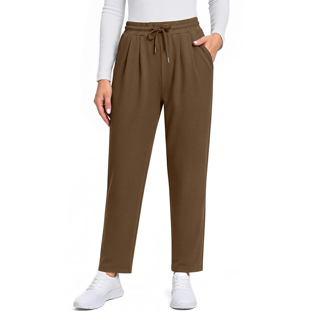 Fantaslook Women's High-Waisted Drawstring Tapered Sweatpants: $18.99 Fantaslook Women's High-Waisted Drawstring Tapered Sweatpants: $18.99