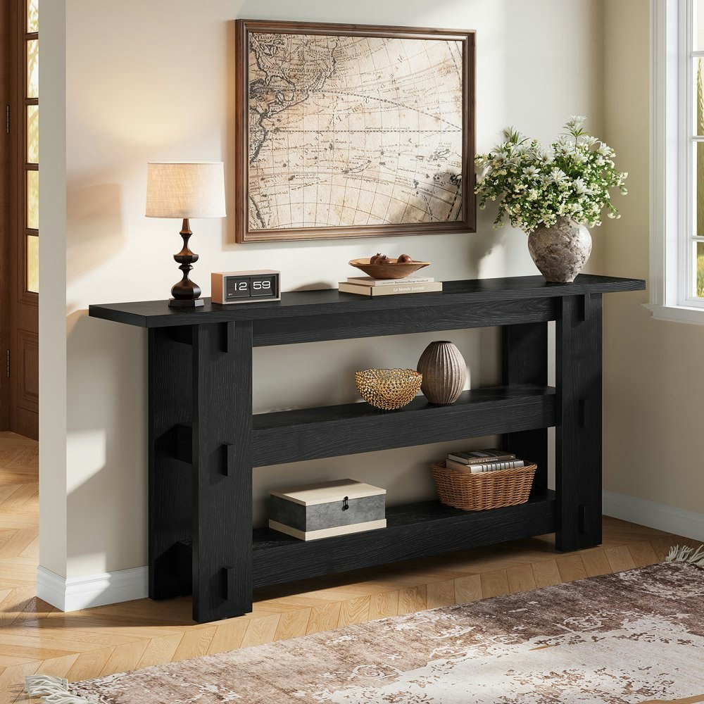 Finmind 63-Inch Solid Wood Console Table: $169.88 Finmind 63-Inch Solid Wood Console Table: $169.88