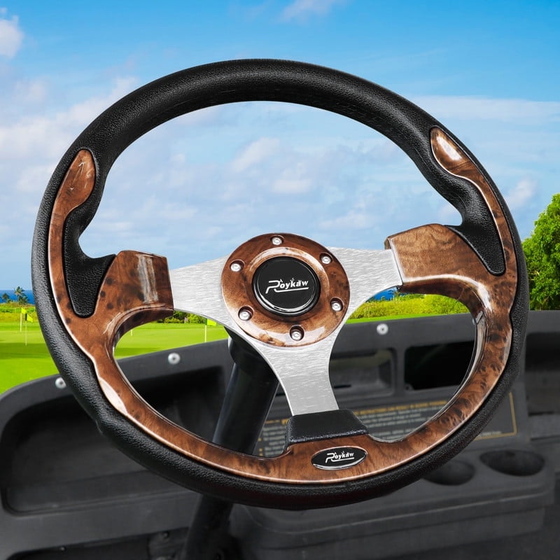 Roykaw Universal Golf Cart Steering Wheel: $29.86 Roykaw Universal Golf Cart Steering Wheel: $29.86
