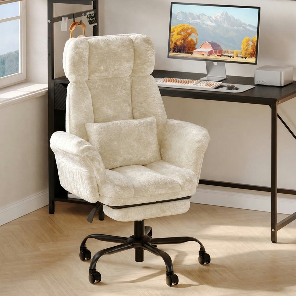 Bestier Ergonomic Executive Office Chair with Massage and Footrest: $235.99 Bestier Ergonomic Executive Office Chair with Massage and Footrest: $235.99