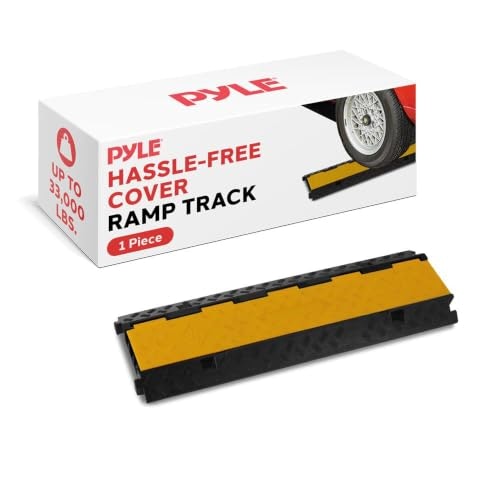 Pyle 33,000lb 3-Channel Heavy Duty Cable Protective Ramp Cover: $36.95 Pyle 33,000lb 3-Channel Heavy Duty Cable Protective Ramp Cover: $36.95