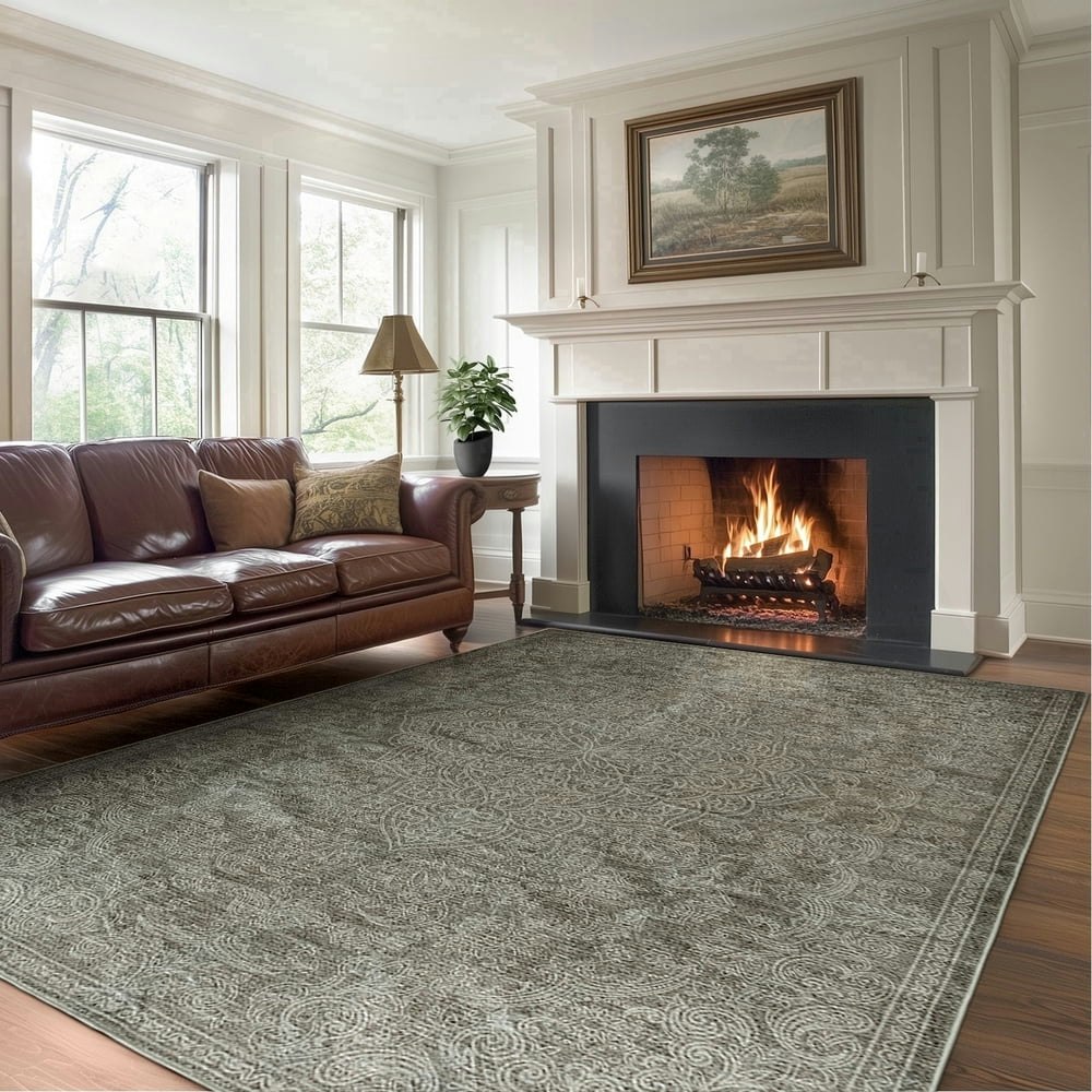 Rugking 8x10-Foot Vintage Oriental Area Rug: $60.99