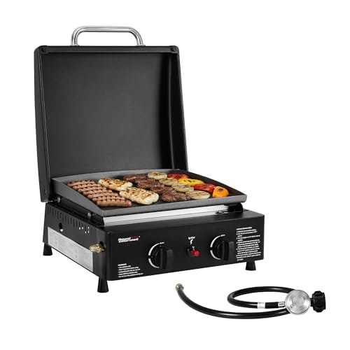 Royal Gourmet PD1502H 2-Burner Portable Gas Griddle: $92.99 Royal Gourmet PD1502H 2-Burner Portable Gas Griddle: $92.99