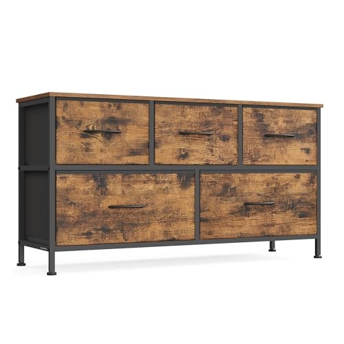 Songmics 5-Drawer Wide Dresser: $37.86 Songmics 5-Drawer Wide Dresser: $37.86