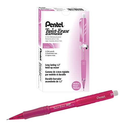 Pentel Twist-Erase Express Mechanical Pencil 0.7mm 12-Pack: $15.10 Pentel Twist-Erase Express Mechanical Pencil 0.7mm 12-Pack: $15.10