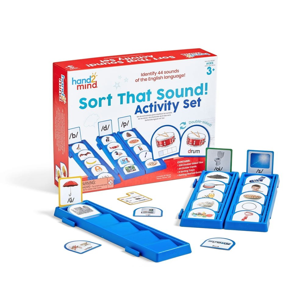Hand2Mind Sort That Sound! Activity Set: $16.49